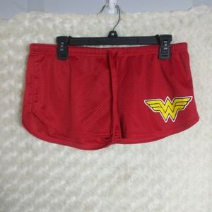 DC Comics Womens Sleep Shorts Size XL Wonder Woman